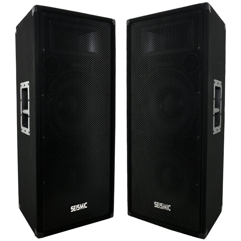 Seismic Audio Pair of Dual Premium 12