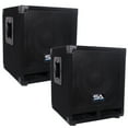 thumbnail image 1 of Seismic Audio Pair of Powered 10" Pro Audio Subwoofer Cabinets PA DJ PRO Audio Band Subwoofer - Really-Mini-Tremor_Pair, 1 of 7