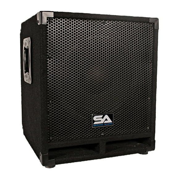 Seismic Audio - Powered 12" Pro Audio Subwoofer Cabinet - PA / Band / DJ / KJ - Mini-Tremor