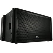 Seismic Audio - Premium Passive 2x15 Line Array Subwoofer - Live Sound, Band - SALA-215S