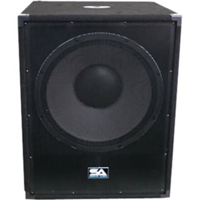 Seismic Audio Pro Audio Enforcer II Indoor Pole Mount Woofer, 1000 W