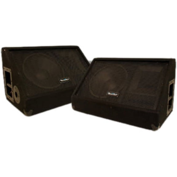 Seismic Audio Pro Audio SA-12MX 2-way Indoor Floor Standing, Pole Mount Speaker, 250 W RMS, Black