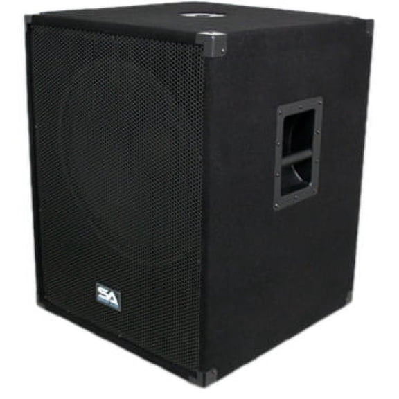 Seismic Audio Pro Audio SAP-18SFF Indoor Woofer, 500 W RMS, Black