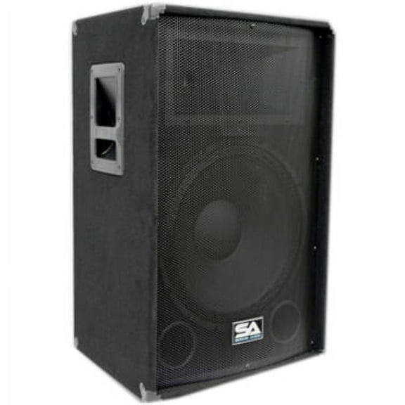 Seismic Audio SA-15T Single Indoor Speaker, 350 W RMS, Black