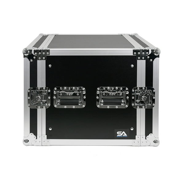 Seismic Audio - SA-PTR-10U - 10 Space Pro Audio DJ Road Rack Case - 10U Pro Tour Grade Case