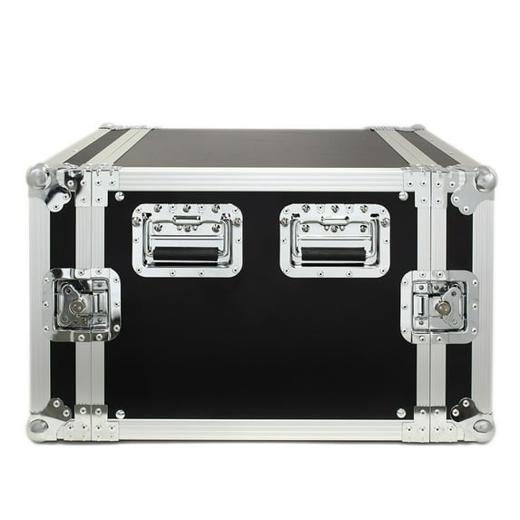 Seismic Audio - SA-PTR-8U - 8 Space Pro Audio DJ Road Rack Case - 8U Pro Tour Grade Case