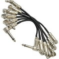thumbnail image 1 of Seismic Audio SAGPC6-6, 6 Pack Pedal Board Pro Effects Cables, 1 of 2