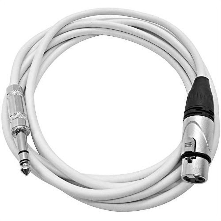 Balanced XLR Male to 1/4 TRS Right Angle Audio Cables with Neutrik Con -  Custom Cable Connection