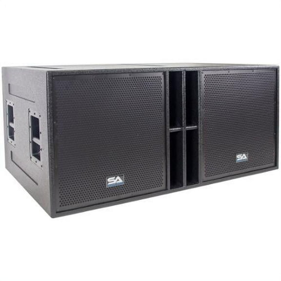 Seismic Audio The Quad-18 - 4 x 18 Inch Subwoofer Cabinet - 4 x 18 Bass Cab 4800 Watts - The_Quad_18