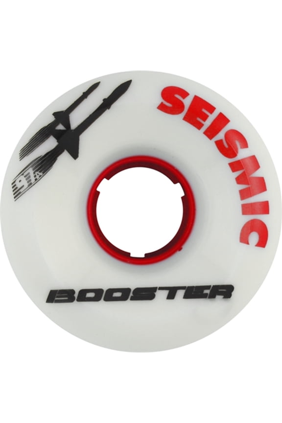 Booster Skateboard Wheels 101a 63mm White/Red