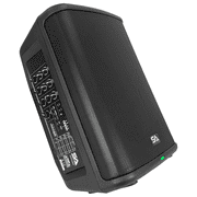 Seismic Connect - Powered 8 Inch Portable 2-Way Compact PA Speaker with Rechargeable Battery - All-In-One PA System