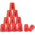 thumbnail image 1 of Seisso Quick Stack Cups 12 Pack Stacking Cups Classic Family Game Speed Training Toy for Kids Halloween Christmas Gift,Deal on Sale Clearance, 1 of 7