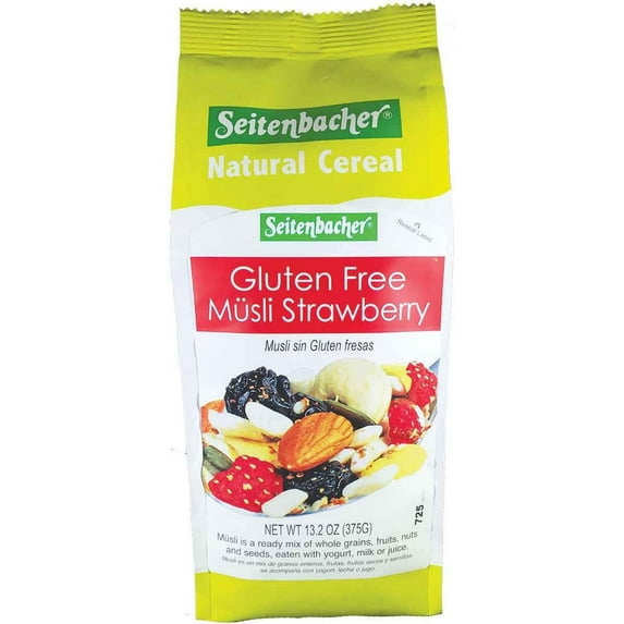 Seitenbacher #7 Gluten Free Müsli Strawberries Almonds