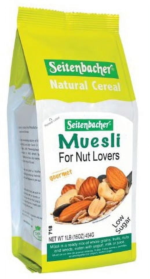 Seitenbacher Muesli for Nut Lovers Gourmet Mix - 16 oz