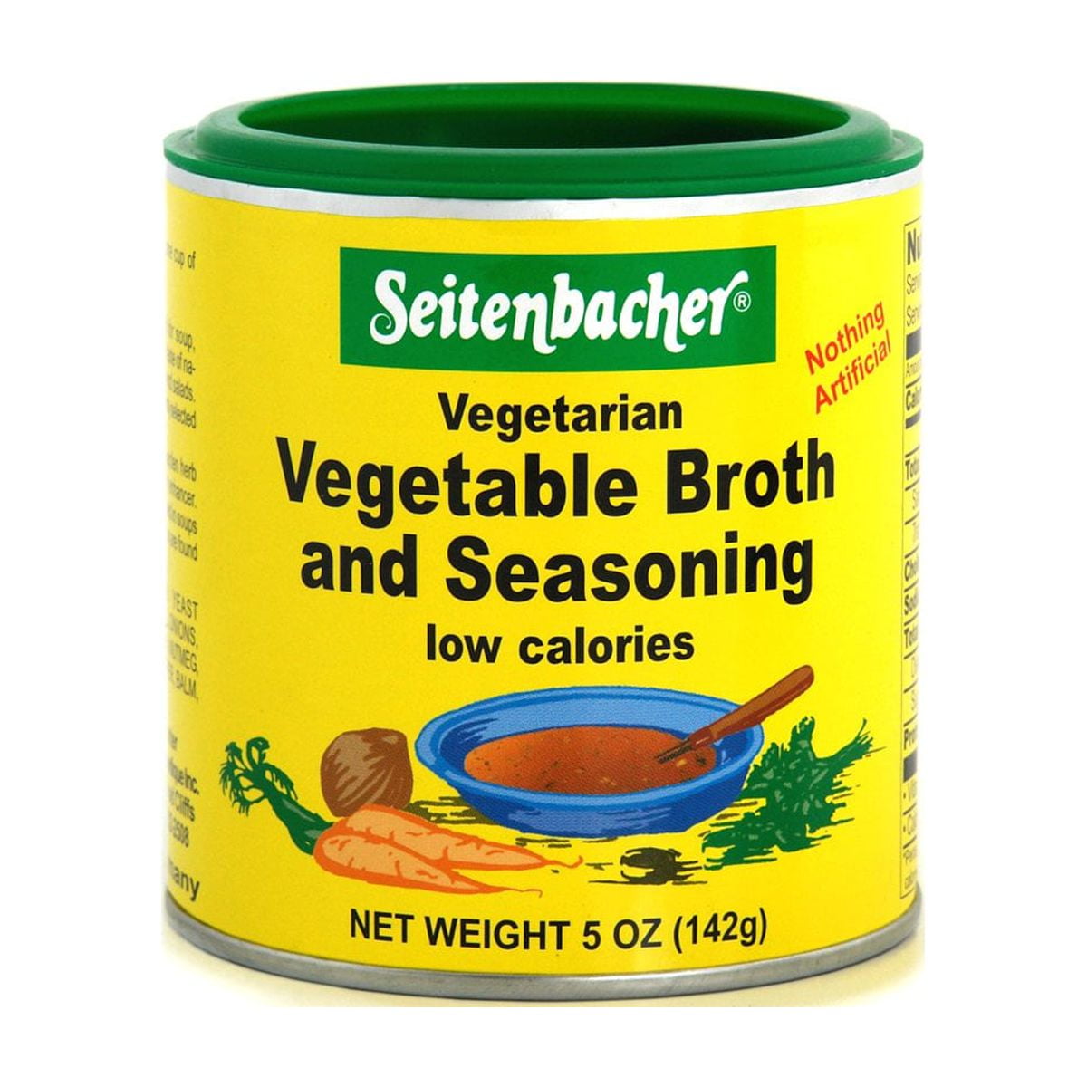 Seitenbacher Vegetarian Vegetable Broth and Seasoning, 5Ounce Cans