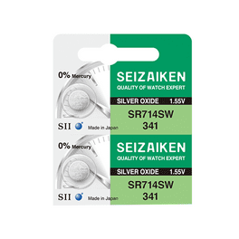 Seizaiken 321 SR616SW 1.55V 0 Hg Silver Oxide Watch Battery 5 Batteries Walmart