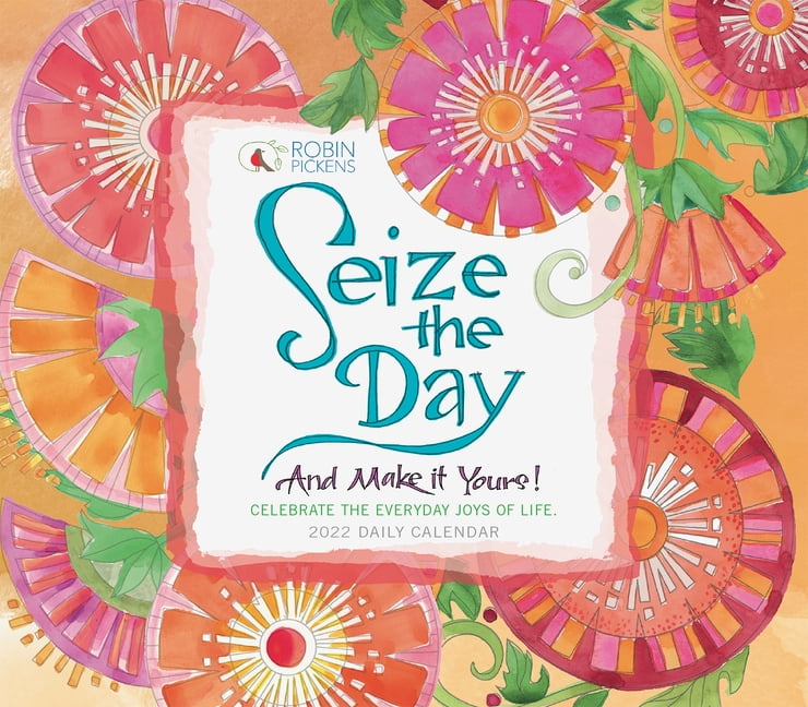 Seize the Day, 6" x 5", Boxed Calendar