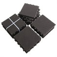 thumbnail image 1 of Seizeen 12" x 12" Patio Interlocking Deck Tiles, All Weather Plastic Outdoor Flooring Tiles, Pack of 27, Dark Brown, 1 of 7