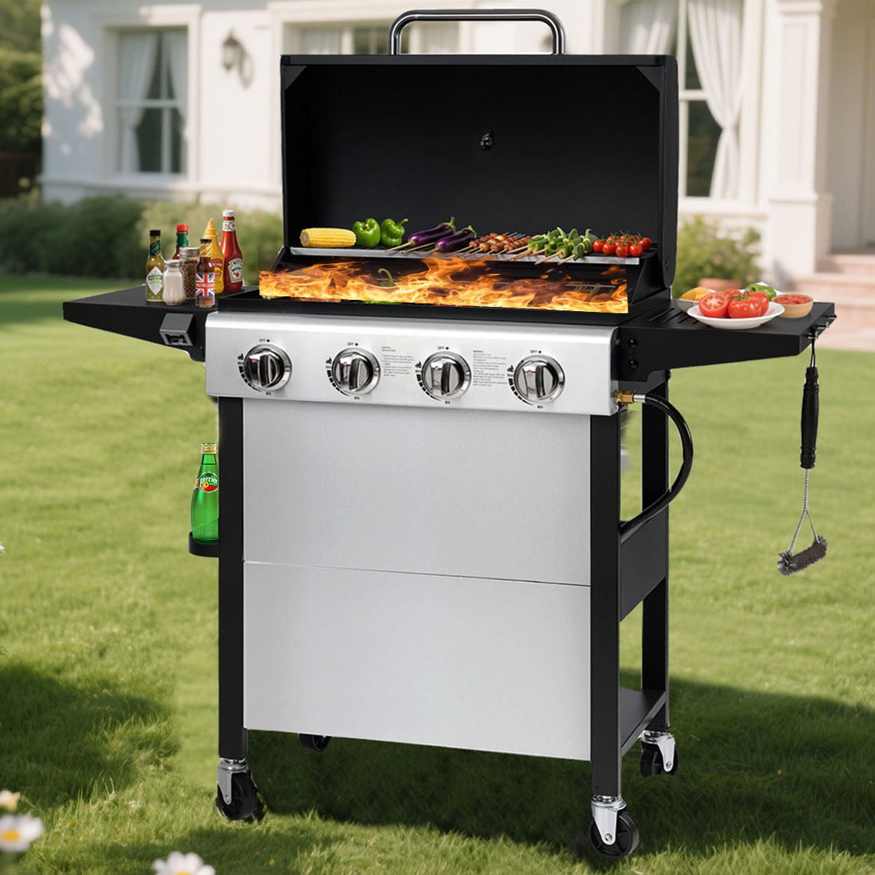 Propane Grill Beef Brisket Gasgrill Roof Bars For No Roof Rails