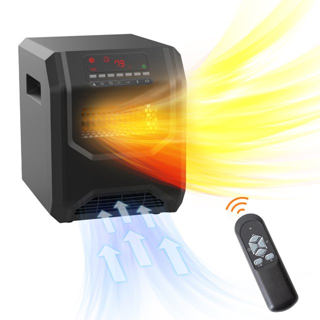 Seizeen Heaters for Inside 1500W Electric Heaters Infrared W/ Smart