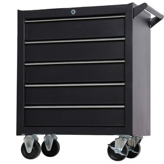 2-IN-1 Rolling Tool Chest Storage Box, Large Stainless Steel Tool Box Set  Double Hidden, Detachable Tool Storage On Wheels W/Sliding Drawers for