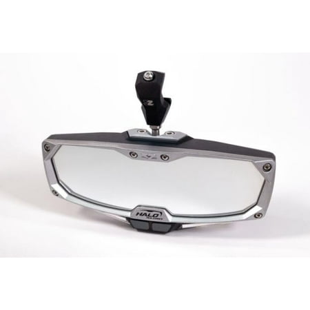 Seizmik 18021 Halo R Rear View Mirror with Cast Aluminium Bezels & Led Cabin - Polaris Pro Fit/Can-Am Profile