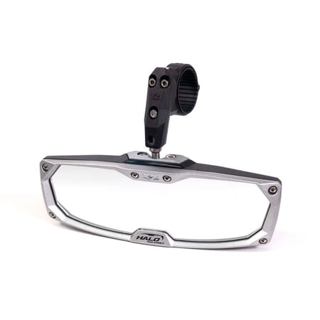Seizmik 18025 Halo R Rear View Mirror with Cast Aluminium Bezels - 2.0in. with Shims for 1.875in.