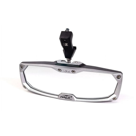 Seizmik 18028 Halo R Rear View Mirror with Cast Aluminium Bezels - fits Can-Am Defender