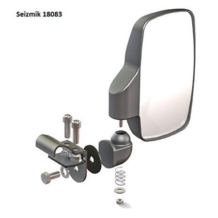Seizmik 18083 Side View Mirror Pair Pro-Fit ABS Plastic 2016 Model