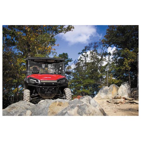 Seizmik 25032 Windshield Full-Vented- Scratch Resistant Poly Pionee