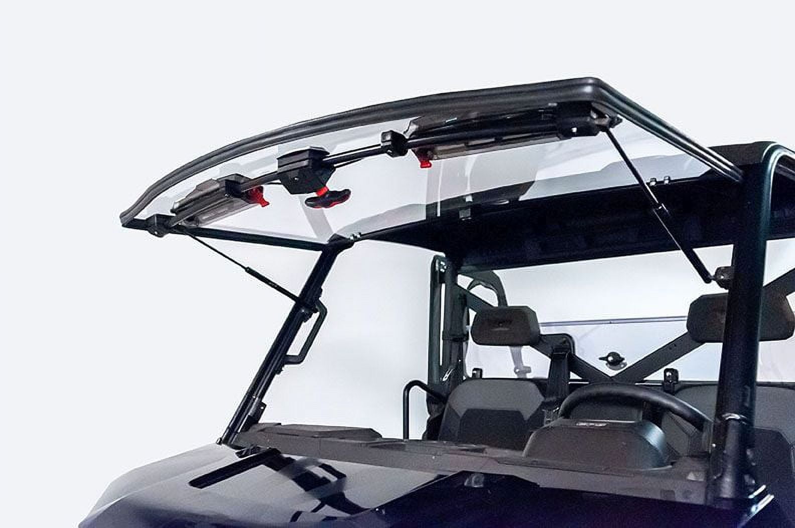 Seizmik Flip-Up Scratch Resistant Polycarbonate Vented Windshield 50 ...