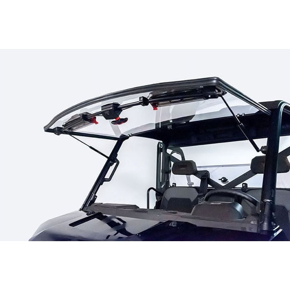 Seizmik Flip-Up Scratch Resistant Polycarbonate Vented Windshield 50-50220KIT