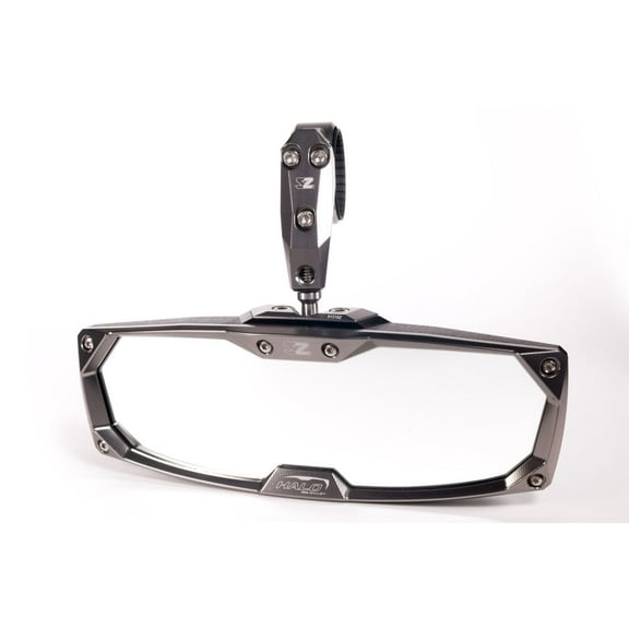 Seizmik Halo-RA Billet Rear View Mirror for 1.875 and 2 Inch Round Tube UTV Models | Compatible with Select Can Am Commander, Maverick, Kawasaki Teryx and Talon UTV Models