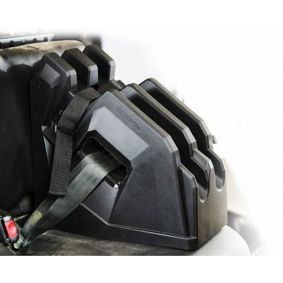 Seizmik ICOS UTV Gun Holder | Universal In Cab On Seat Gun Mount | Holds Two Firearms