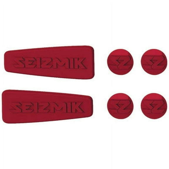 Seizmik Pursuit UTV Side View Mirrors Color Accent Kit Red for Can-Am Commander Max 800R DPS 2016-2017