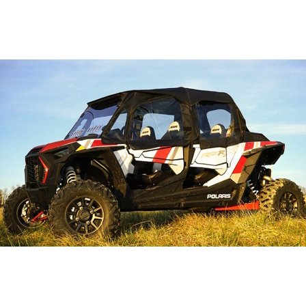 SEIZMIK 51-20990 Soft Upper Doors - Rear Windshield - Roof - Black - Polaris - RZR