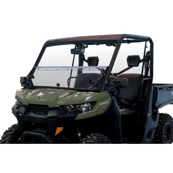 Seizmik 25038 Versa-Fold Hard-Coated Polycarbonate Windshield