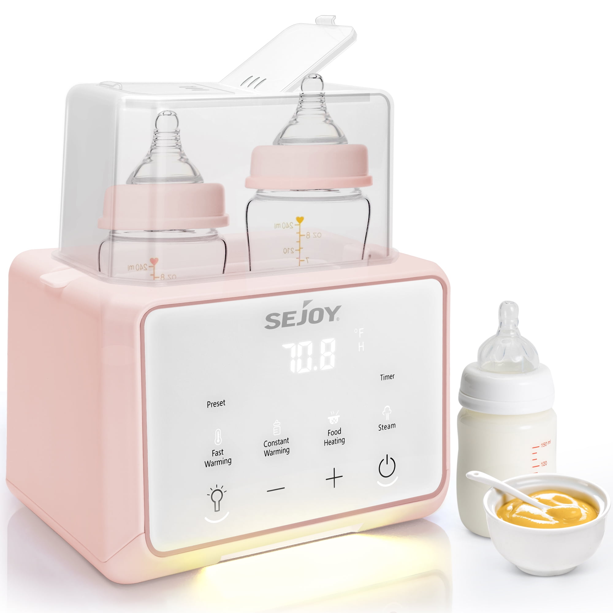 How to Use Momcozy 6 in 1 Fast Baby Bottle Warmer, milk, video recording