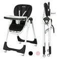 Sejoy Baby High Chair for Toddlers, Foldable High Chair with Adjustable