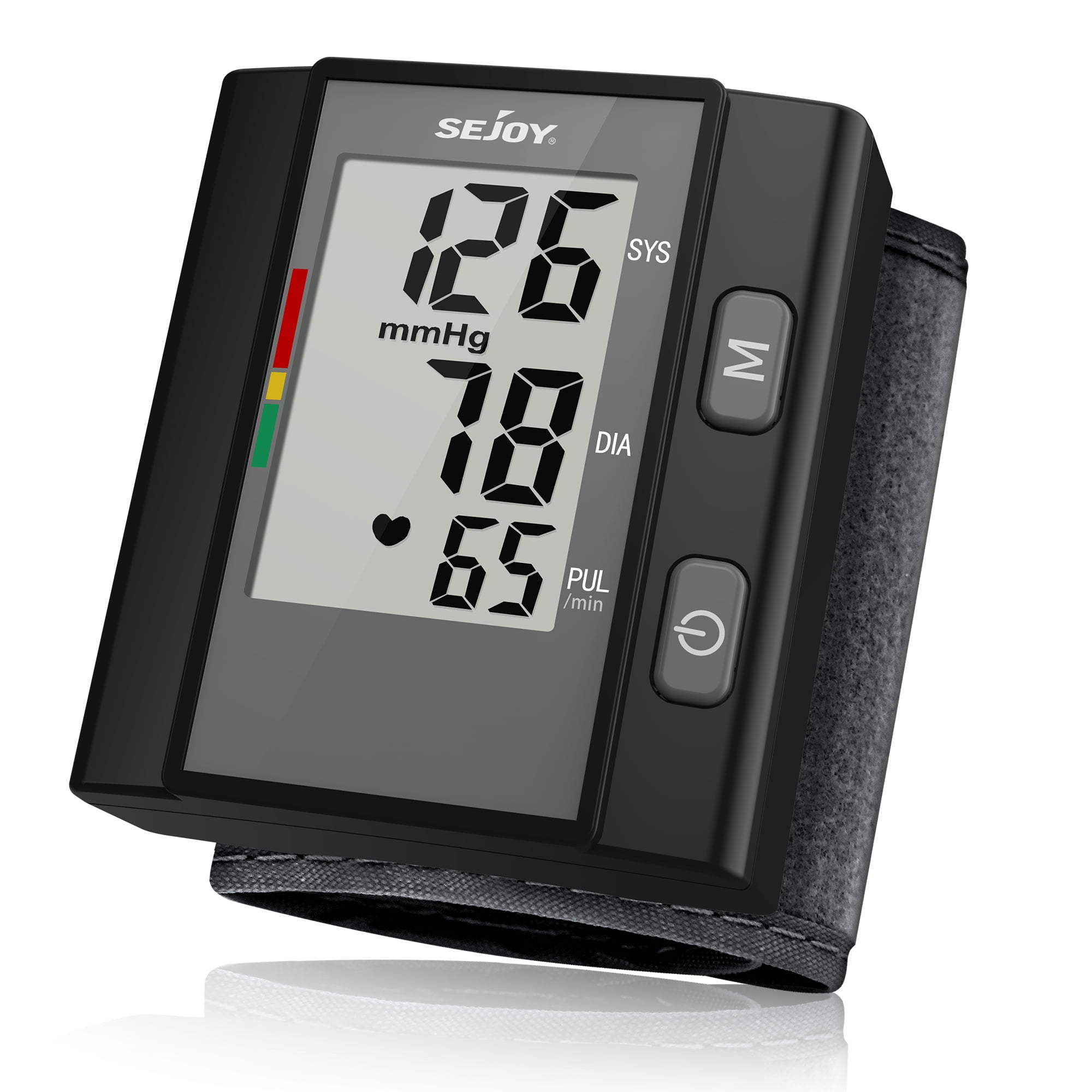 Sejoy Blood Pressure Monitor Wrist with Large Cuff, Automatic Digital