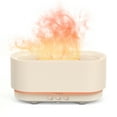 thumbnail image 1 of Sejoy Essential Oil Diffuser for Home Bedroom, 300ml Cool Mist Humidifier with Flame Light, 6 Colors Changed, Ivory White, 1 of 8
