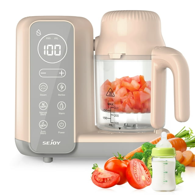 Sejoy MultiFunction Baby Food Maker, Bottle Warmer, Food Processor