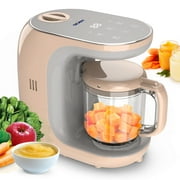 Sejoy Multi-Function Baby Food Maker, Food Processor, Auto Cooker, Puree Blender, Grinder, Pink