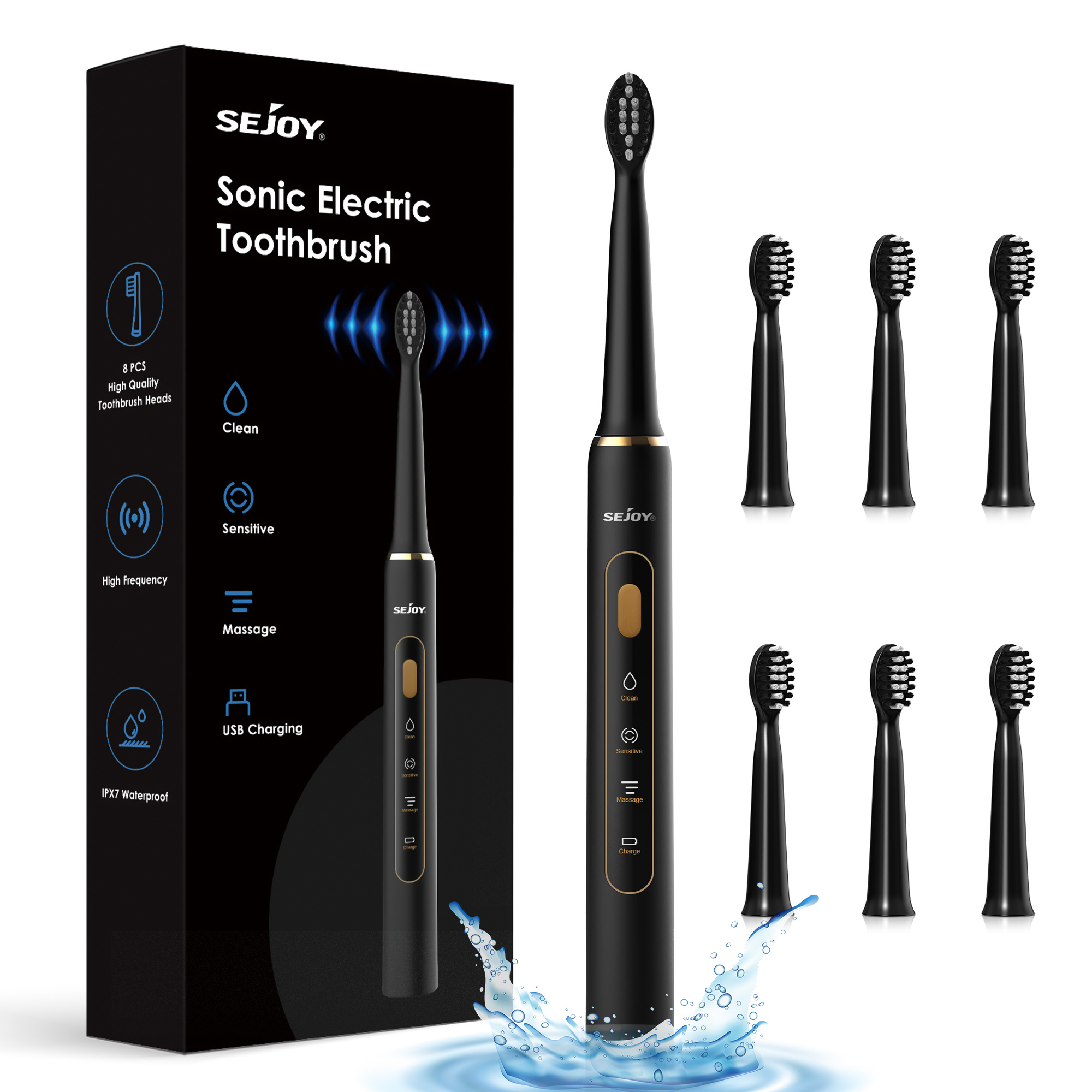 Philips Sonicare 3100 Power Toothbrush, Rechargeable Electric Toothbrush with Pressure Sensor