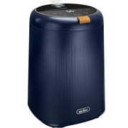 Sejoy Room Humidifier for Bedroom,4L Baby Top Fill Ultrasonic Warm and Cool Mist Humidifier,Ultra Quiet Humidistat, Navy Blue