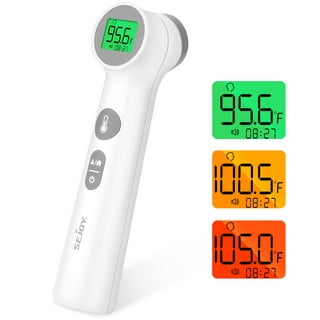Smart Wearable Thermometer for Kids Body Temperature, Wearable Thermometer + 20 Tapes