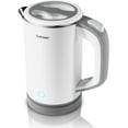 thumbnail image 1 of Sekaer Travel Electric Tea Kettle with Auto Shut-Off & Boil Dry Protection, 304 Stainless Steel Mini Portable Water Kettle, Fast Heating Coffee Kettle, Perfect Holiday Gifts White, 1 of 8
