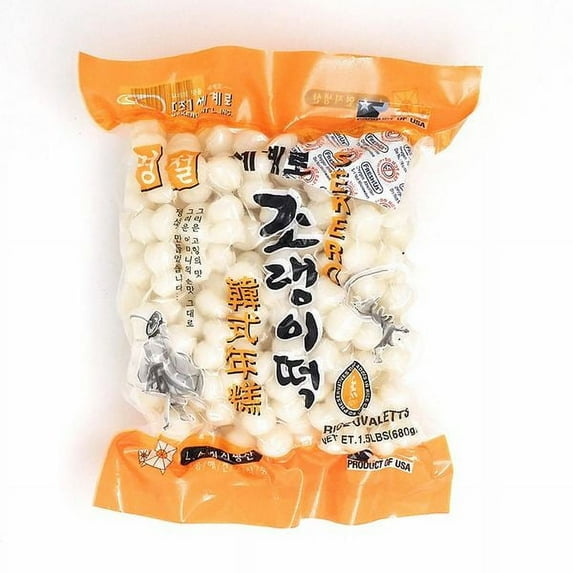 Sekero rice cake,Korean rice cake, Rice Balls 24oz/pk (Pack of 1)