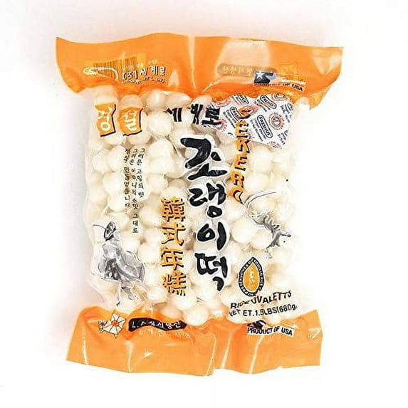 Sekero rice cake,Korean rice cake, Rice Balls 24oz/pk ( Pack of 3 )
