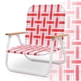 thumbnail image 1 of Sekey Portable Red Beach Chair, Lightweight Foldable Chair with Carry Bag for Camping, Picnics, Fishing, and Outdoor Events, 1 of 7